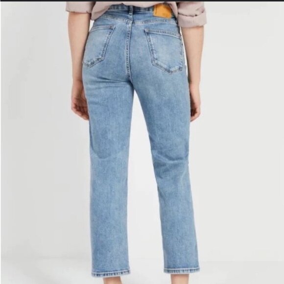 Frank and Oak Straight Leg Patti Denim Jeans Designer Size 27” Women - Picture 1 of 9